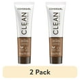thumbnail image 1 of (2 pack) COVERGIRL Clean Invisible Liquid Foundation, 170 Deep Golden, 1.0 fl oz, 1 of 15