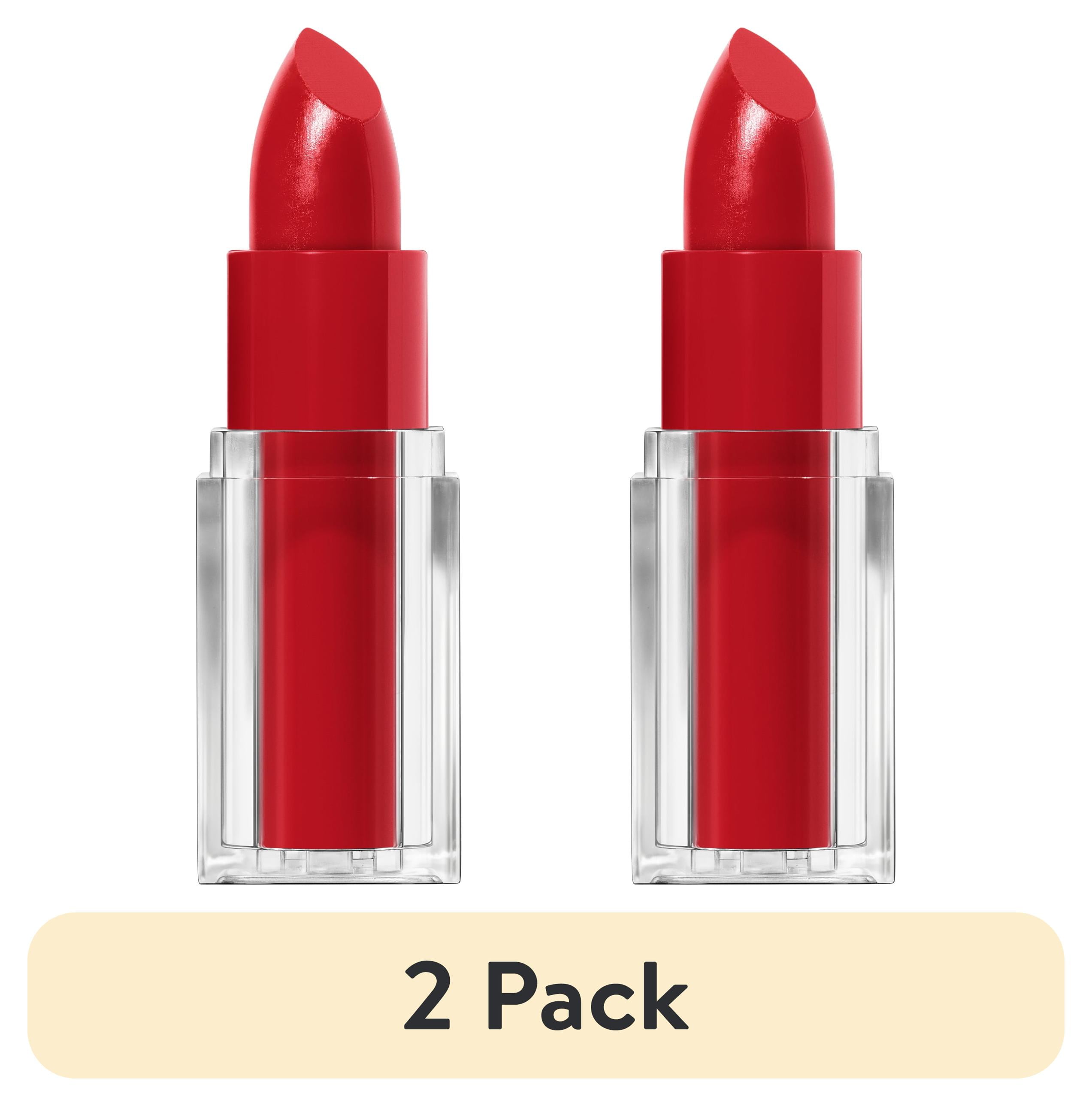 口紅 COVERGIRL EXHIBITIONIST 310 COVERGIRL Exhibitionist Cream Lipstick, 310 Seduce Scarlet