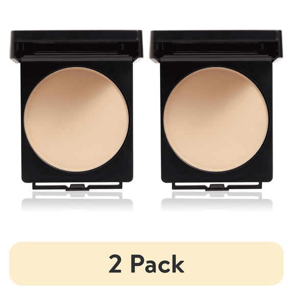 (2 pack) COVERGIRL Clean Simply Powder Foundation, 510 Classic Ivory, 0.44 oz, Anti-Aging Foundation