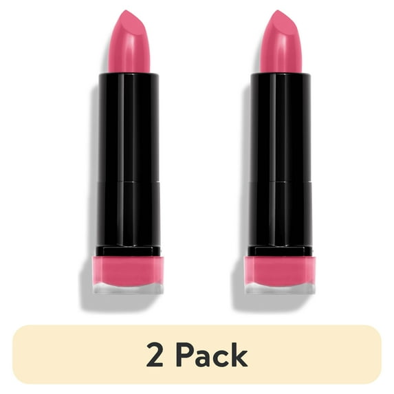 (2 pack) COVERGIRL Exhibitionist Cream Lipstick, 475 Rose Paradise, 0.12 oz, Lipstick, Moisturizing Lipstick, Long Lasting Lipstick, Glossy Lipstick, Hydrating Lipstick, Long Lasting