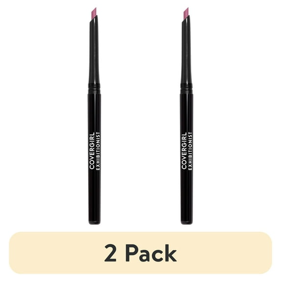 (2 pack) COVERGIRL Exhibitionist Lip Liner, 230 Mauvelous, Lip Crayon