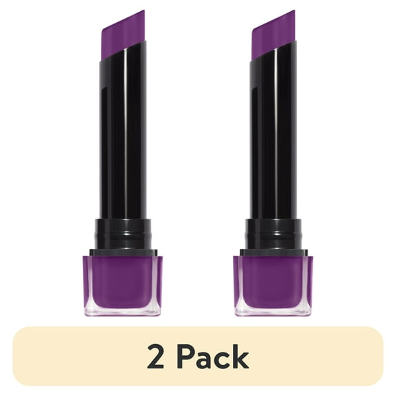 (2 pack) COVERGIRL Exhibitionist Ultra-Matte Lipstick, Riot, 0.09 oz