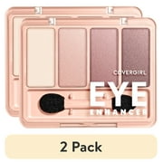 (2 pack) COVERGIRL Eye Enhancers 4-Kit Eyeshadow, 235 Pure Romance