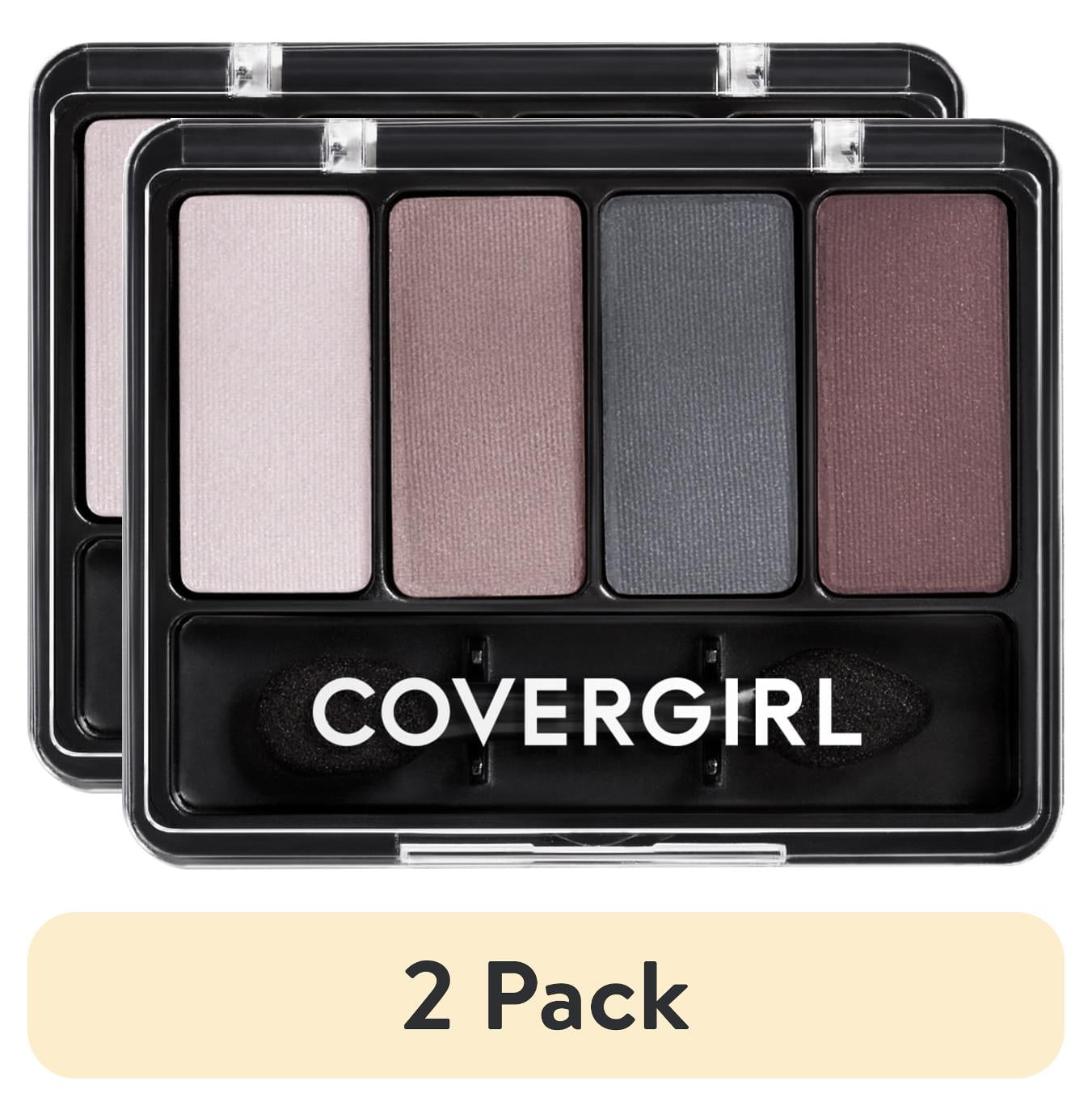 (2 pack) COVERGIRL Eye Enhancers 4-Kit Eyeshadow, 286 Smokey Nudes, 0.19 oz