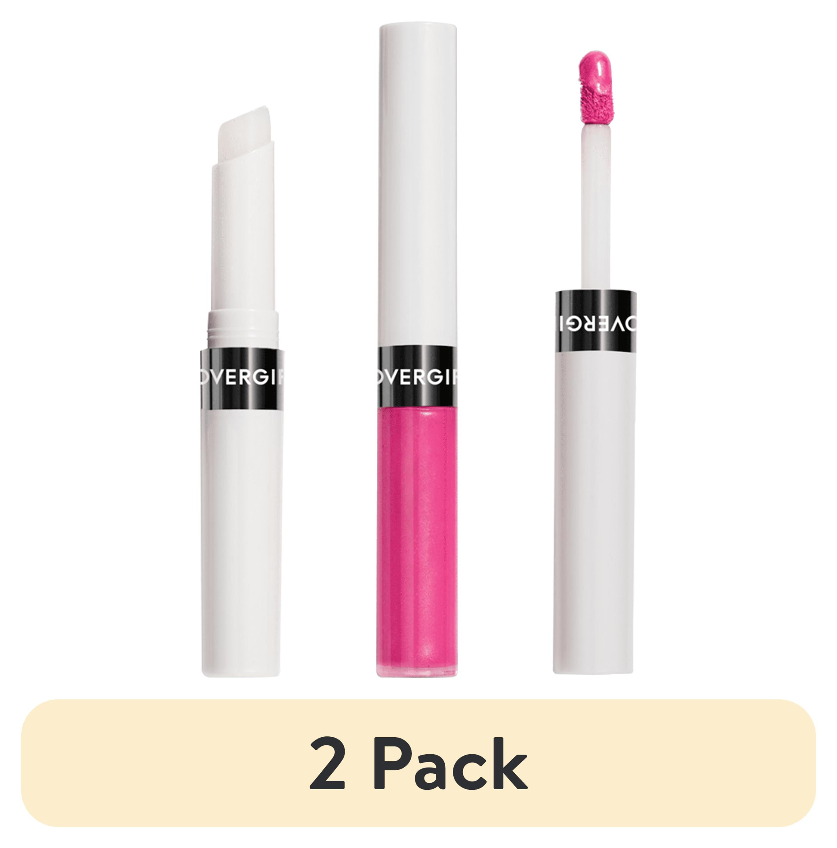 (2 pack) COVERGIRL Outlast All Day Lip Color with Top Coat, Epic 015, 0 ...