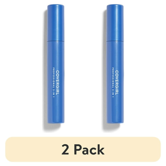 (2 pack) COVERGIRL Professional Remarkable Mascara, 210 Black Brown, 0.3 oz