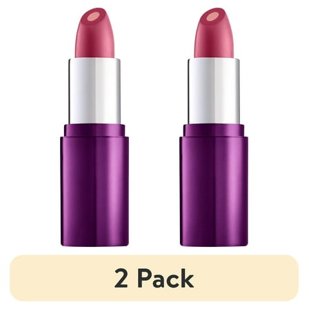 (2 pack) COVERGIRL Simply Ageless Moisture Renew Core Lipstick, 370 Precious Mauve, 0.14 oz