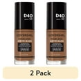 thumbnail image 1 of (2 pack) COVERGIRL TruBlend Matte Made Liquid Foundation, D40 Deep Bronze, 1 fl oz, Moisturizing Foundation, 1 of 17
