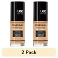 thumbnail image 1 of (2 pack) COVERGIRL TruBlend Matte Made Liquid Foundation, L80 True Ivory, 1 fl oz, Moisturizing Foundation, 1 of 17