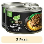 (2 pack) CPG unMEAT Roast Beef Style, 12.7 oz Can