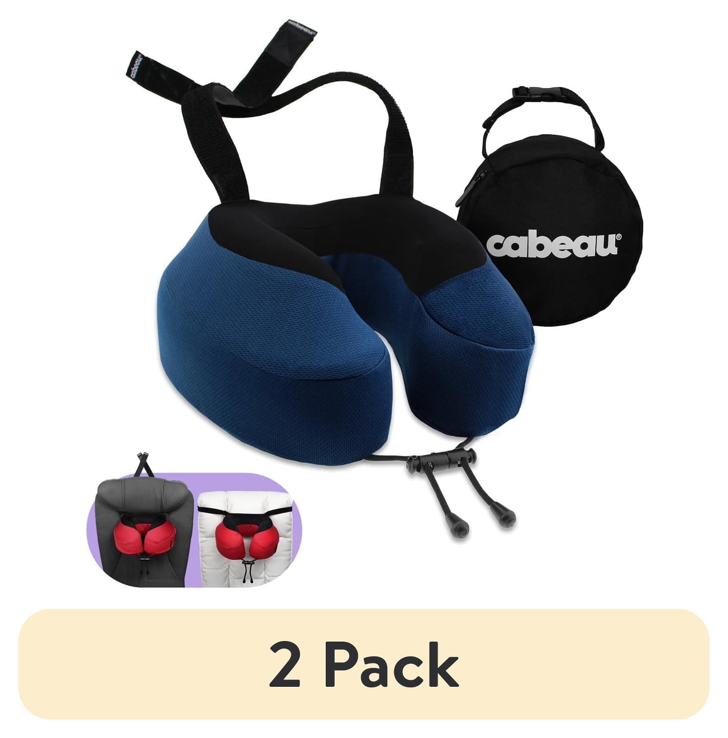 Cabeau Evolution S3 Memory Foam Neck Pillow, Travel Seat
