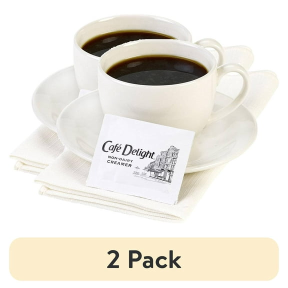 (2 pack) Cafe Delight Non-dairy Creamer Packets, 1000 Count