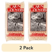 (2 pack) Cajun Country Enriched Medium Grain Rice - 5lb