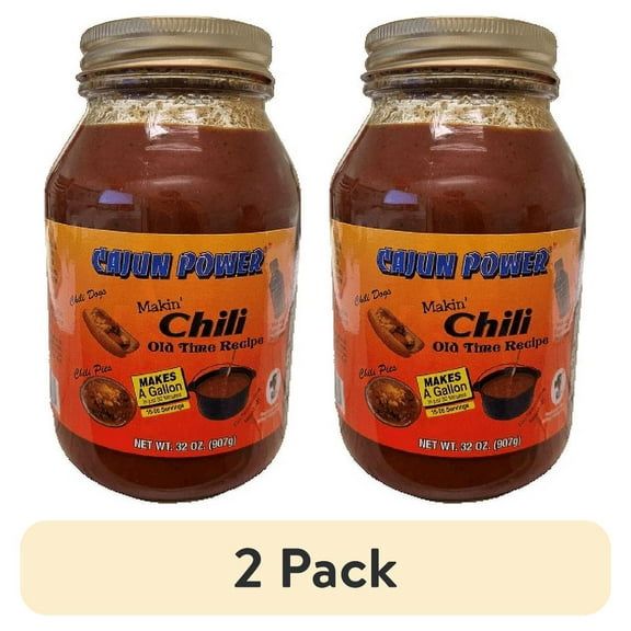 (2 pack) Cajun Power Chili 32oz