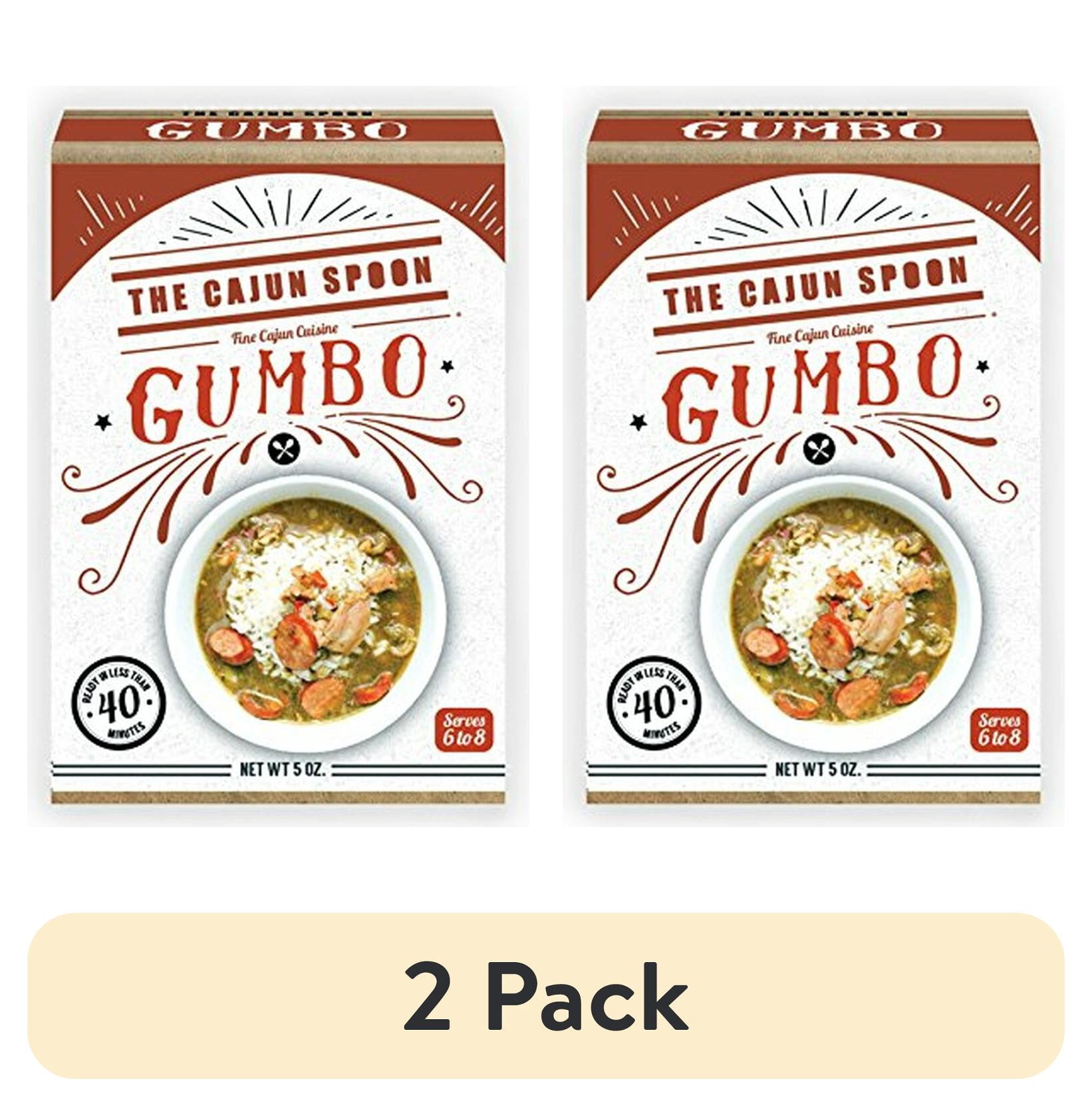 (2 pack) Cajun Spoon Gumbo