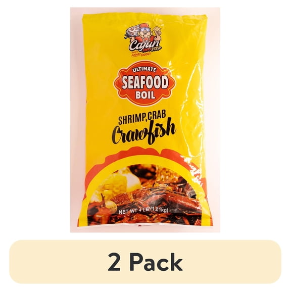 (2 pack) Cajun Two Step Fire Seafood Boil Mixed Spices & Seasonings