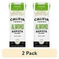 thumbnail image 1 of (2 pack) Califia Farms Unsweetened Almond Barista Blend Almond Milk 32 Fluid Ounces, 1 of 10