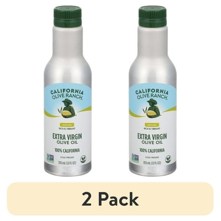 (2 pack) California Olive Ranch 100% California Extra Virgin for Everyday Olive Oil 12 fl oz