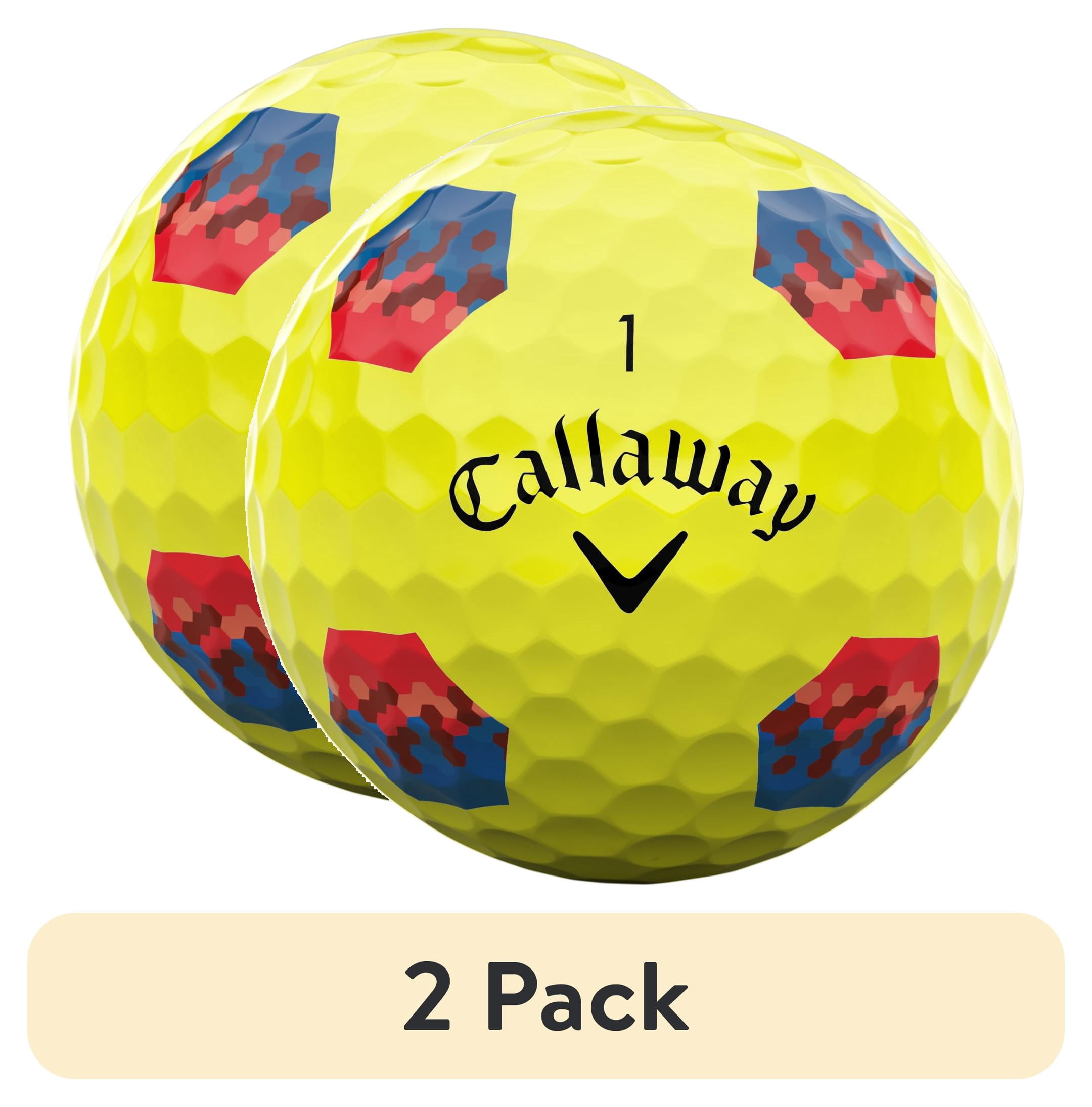 (2 pack) Callaway Chrome Soft 24 TruTrack Golf Balls, 12pk