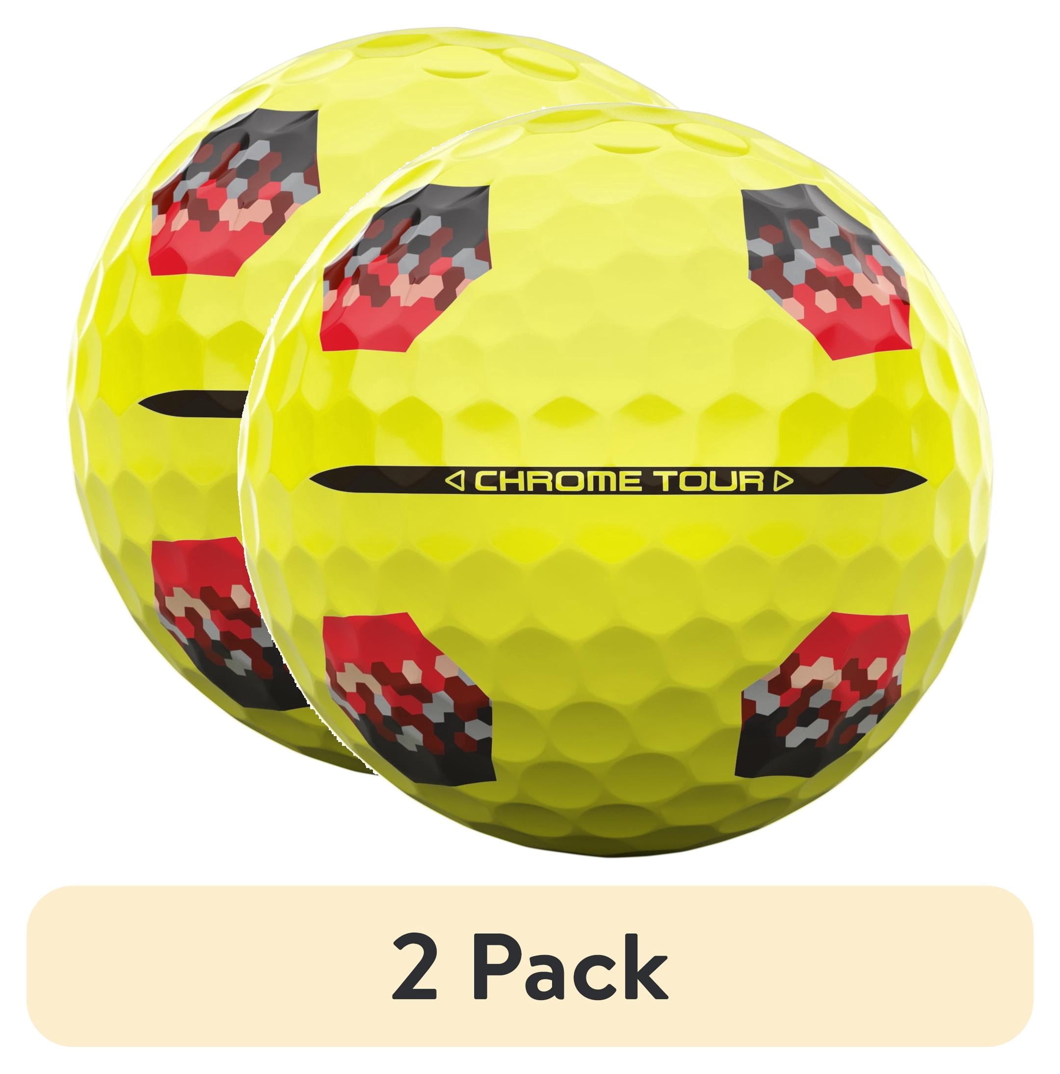 (2 pack) Callaway Chrome Tour TruTrack 2024 Golf Balls, 12pk