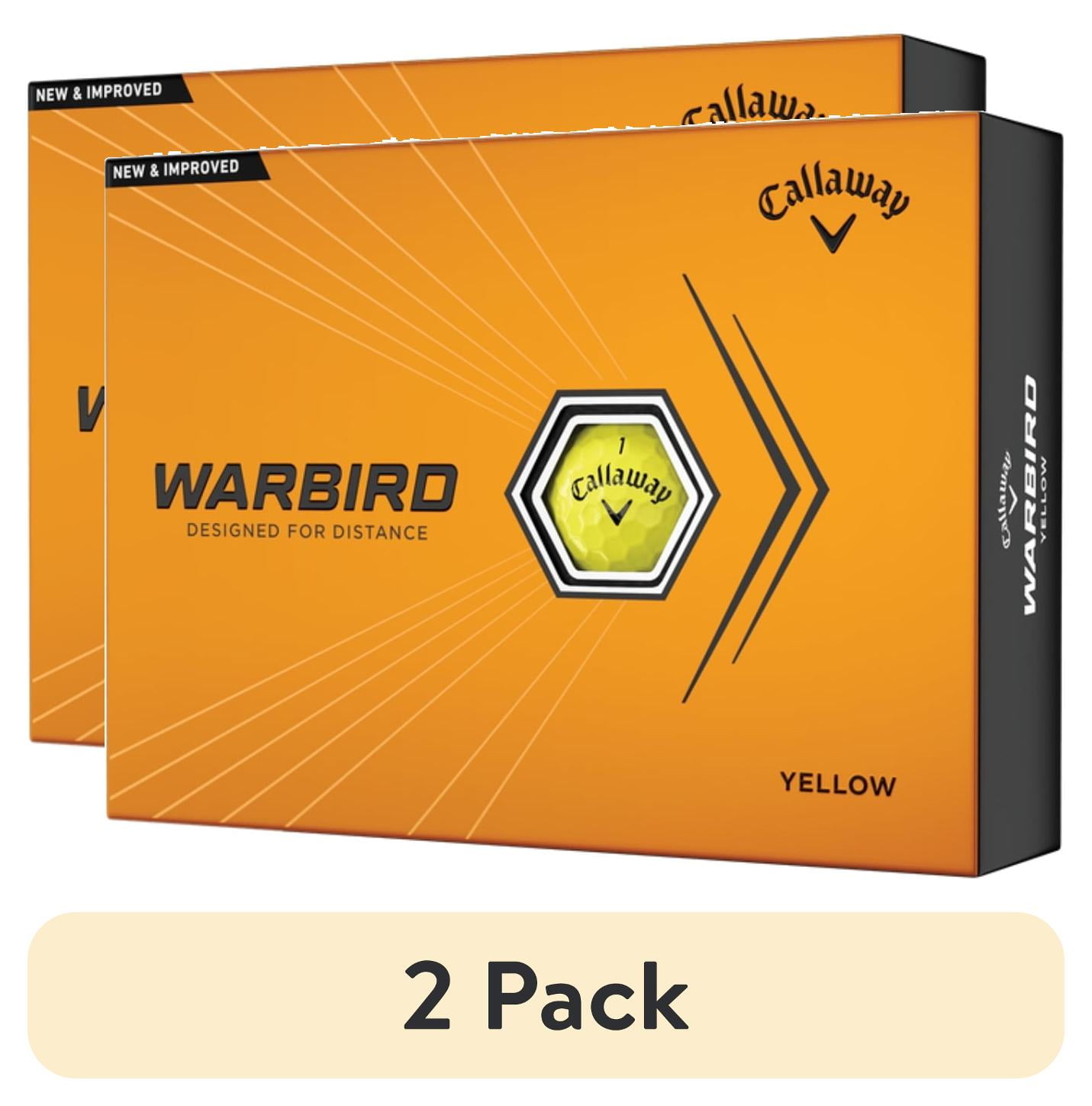 Callaway ゴールド パター USA製 Callaway Golf 2023 Warbird Golf Ball White 12pk Long