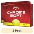 thumbnail image 1 of (2 pack) Callaway Golf Chrome Soft 26 - Yellow 12 ball pk, 1 of 4