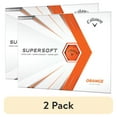 thumbnail image 1 of (2 pack) Callaway Super Soft Matte 2021 Orange Golf Balls 12 Pack, 1 of 5