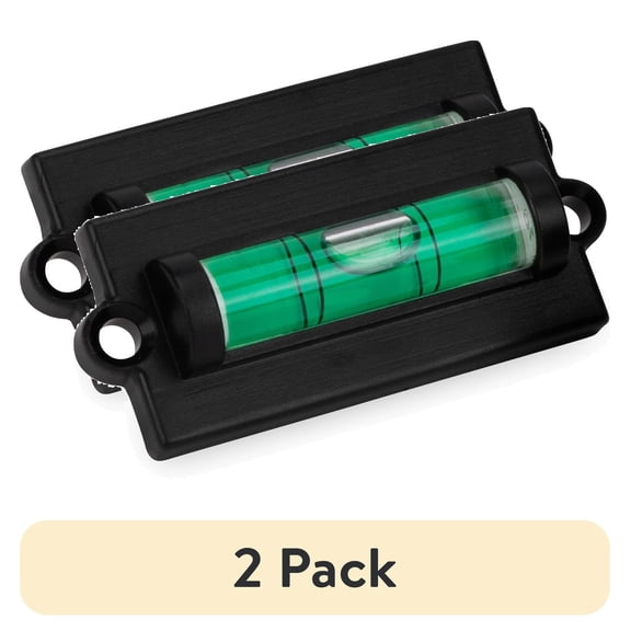(2 pack) Camco RV Level - Front-to-Back or Side-to-Side Leveling, 2 Pack (25523)