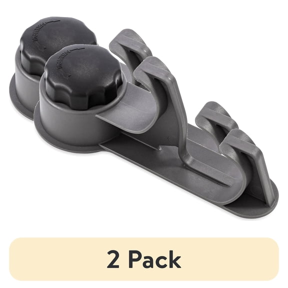 (2 pack) Camco RV Towel Hook With Mechanical Suction Cup (44028)