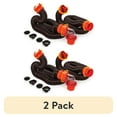 thumbnail image 1 of (2 pack) Camco RhinoFLEX 20ft RV Sewer Hose Kit - 23 Mils of Polyolefin, Black (39744), 1 of 9