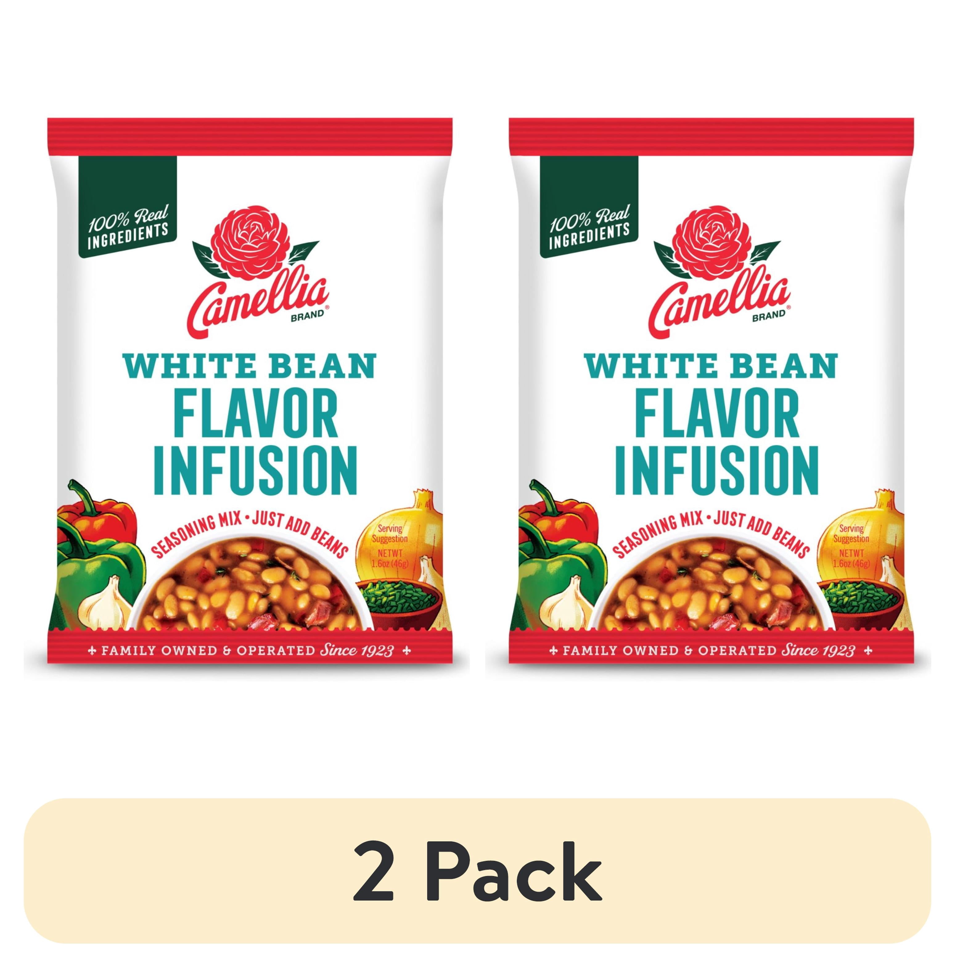 (2 pack) Camellia White Bean Flavor Infusion Seasoning Mix 1.6 oz