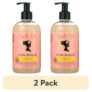 2 pack Camille Rose Curl Maker Define & Style Hair Styling Gel with Marshmallow Extract & Agave Leaf Extract, 12oz