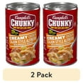 thumbnail image 1 of (2 pack) Campbell's Chunky Creamy Chicken Cajun Style Alfredo with Andouille Sausage Soup, 18.8 oz Can, 1 of 17