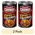 thumbnail image 1 of (2 pack) Campbell's Chunky Soup, Spicy Steak and Potato Soup, 18.8 oz Can, 1 of 17