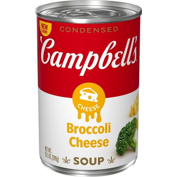 (2 pack) Campbell's Condensed Broccoli Cheese Soup, 10.5 oz Can