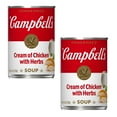 thumbnail image 1 of (2 pack) Campbell's Condensed Cream of Chicken Soup with Herbs, 10.5 oz Can, 1 of 7
