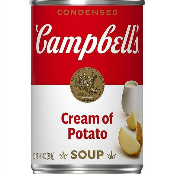 2 pack Campbell's Condensed Cream of Potato Soup, 10.5 Ounce Can