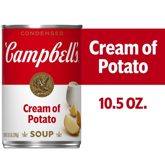 (2 pack) Campbell's Condensed Cream of Potato Soup, 10.5 oz Can