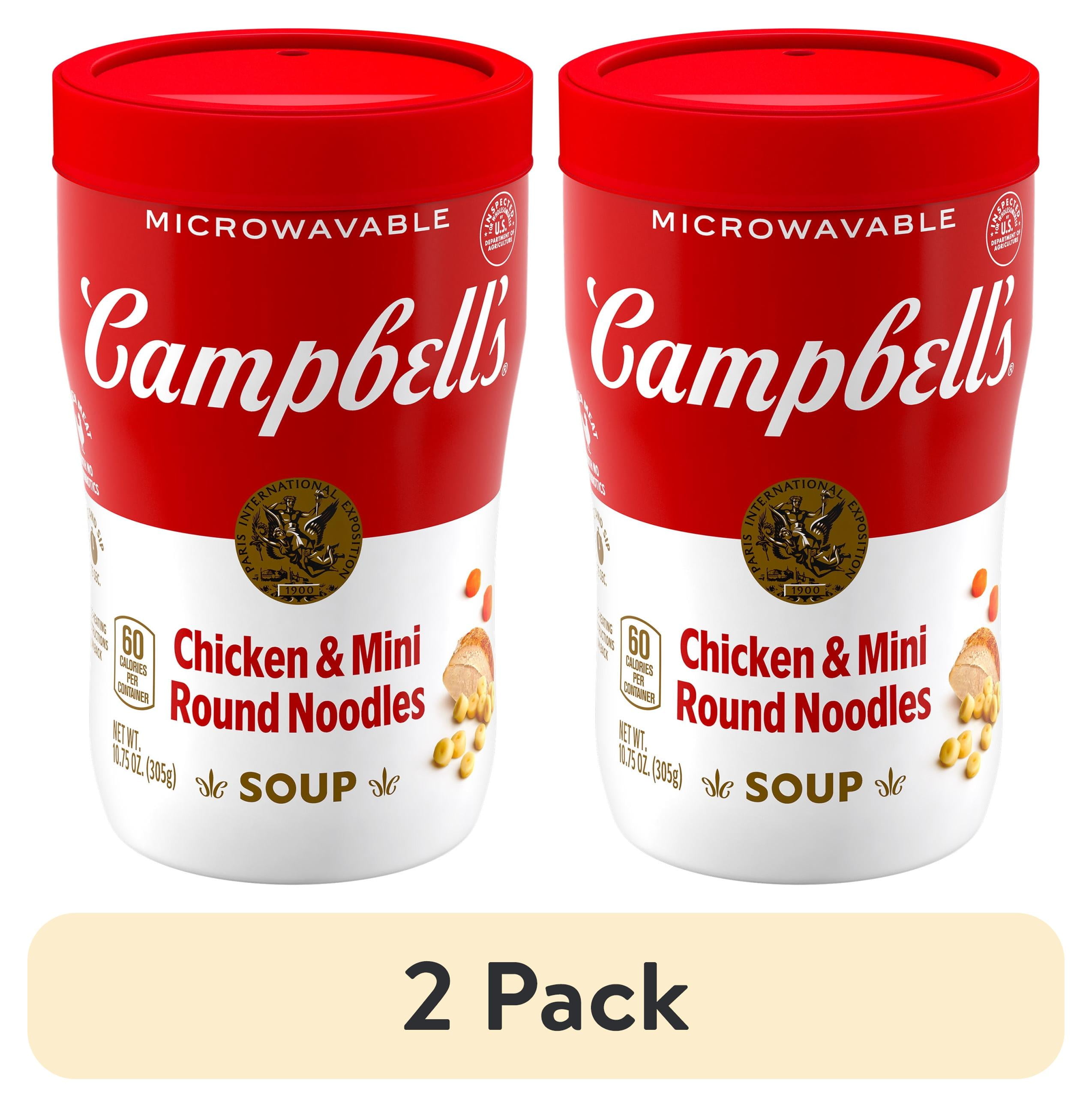 Campbell's Sipping Soup Chicken Mini Round Noodle 10.75 oz