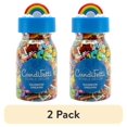 thumbnail image 1 of (2 pack) CandiFetti Rainbow Dreams Sprinkle Bottle with Figural Lid, 2.82 Oz, 1 of 9