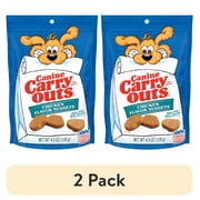 (2 pack) Canine Carry Outs Chicken Flavor Nuggets Dog Snacks, 4.5 oz