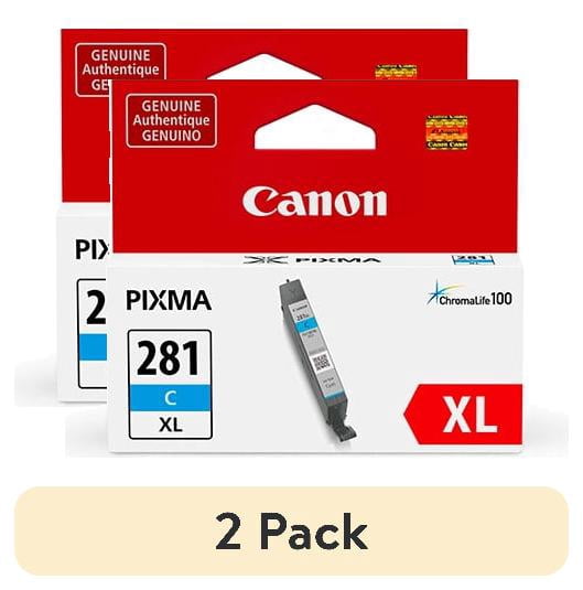 (2 pack) Canon CLI-281 XL C Cyan Ink Cartridge