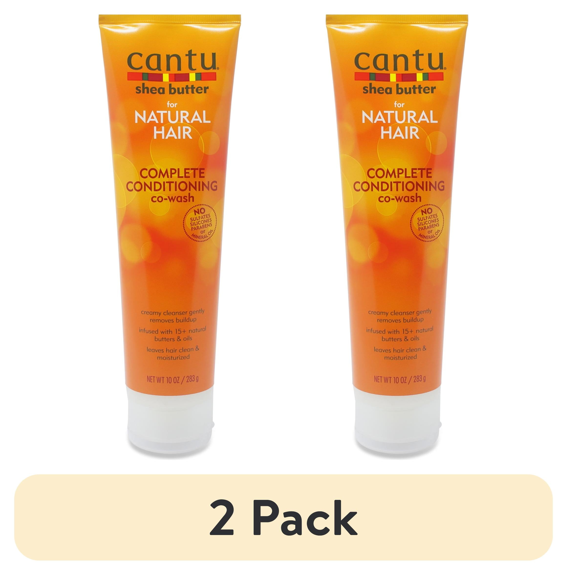 (2 pack) Cantu Shea Butter for Natural Hair Complete Conditioning Co-Wash 10 oz
