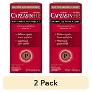 2 pack Capzasin High Potency Arthritis Pain Relief Creme 1.5 ounce Tube Flex Package