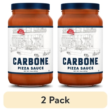 (2 pack) Carbone Fine Foods Original Pizza Sauce, 14 oz