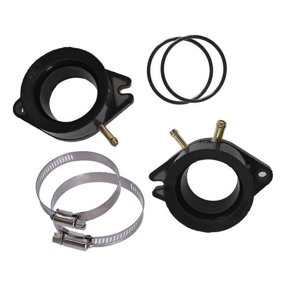2-pack Carburetor Carb Intake Manifold Boot O-ring Kit Fit for Yamaha Virago XV700 XV750 XV920 XV1100 XV1100S Special