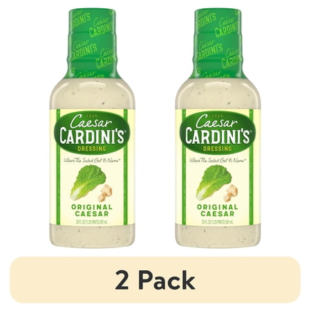 (2 pack) Cardini's The Original Caesar Dressing, 20 fl oz Bottle