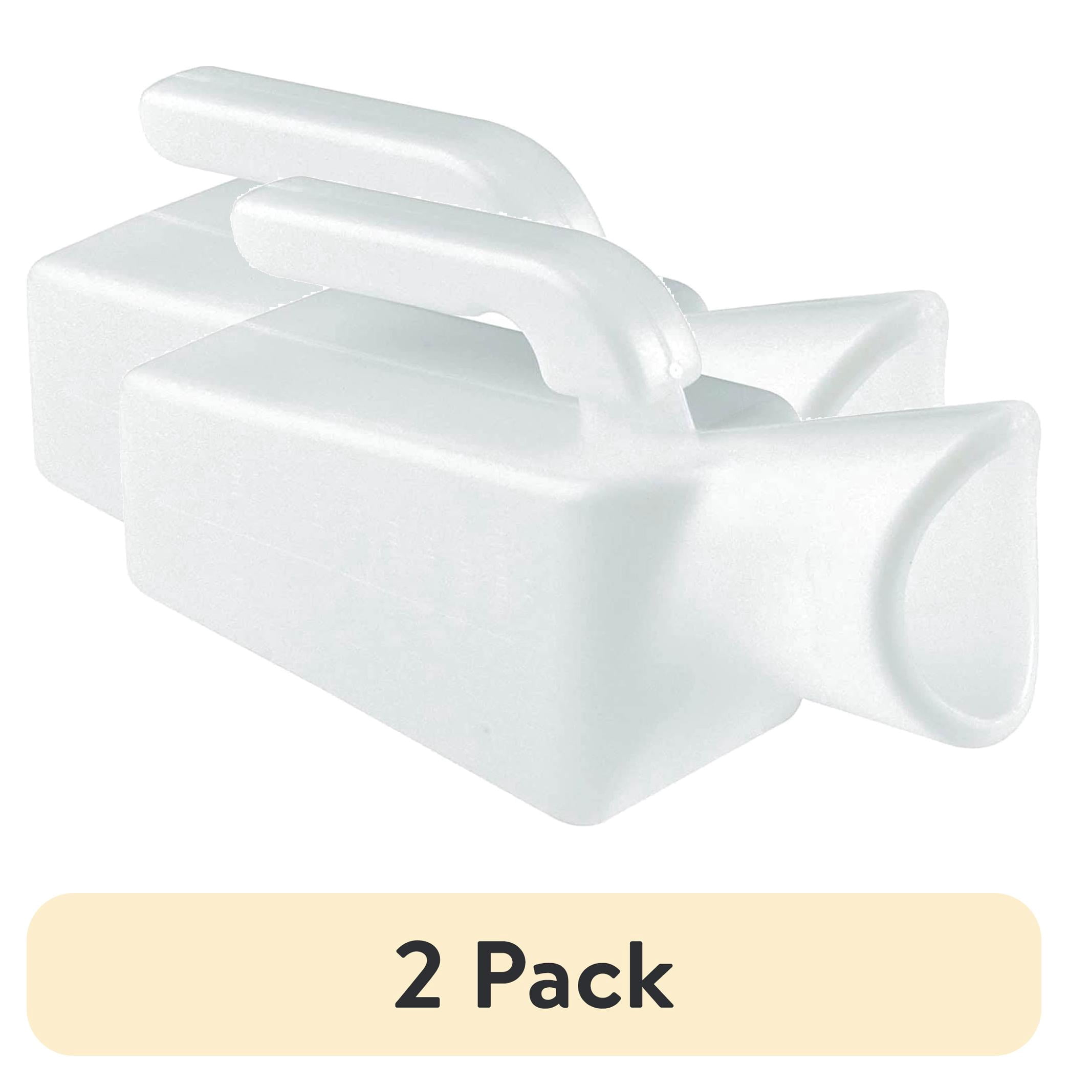 (2 pack) Carex Reusable Female Urinal Device, 32 oz. / 946 ml,  Translucent White