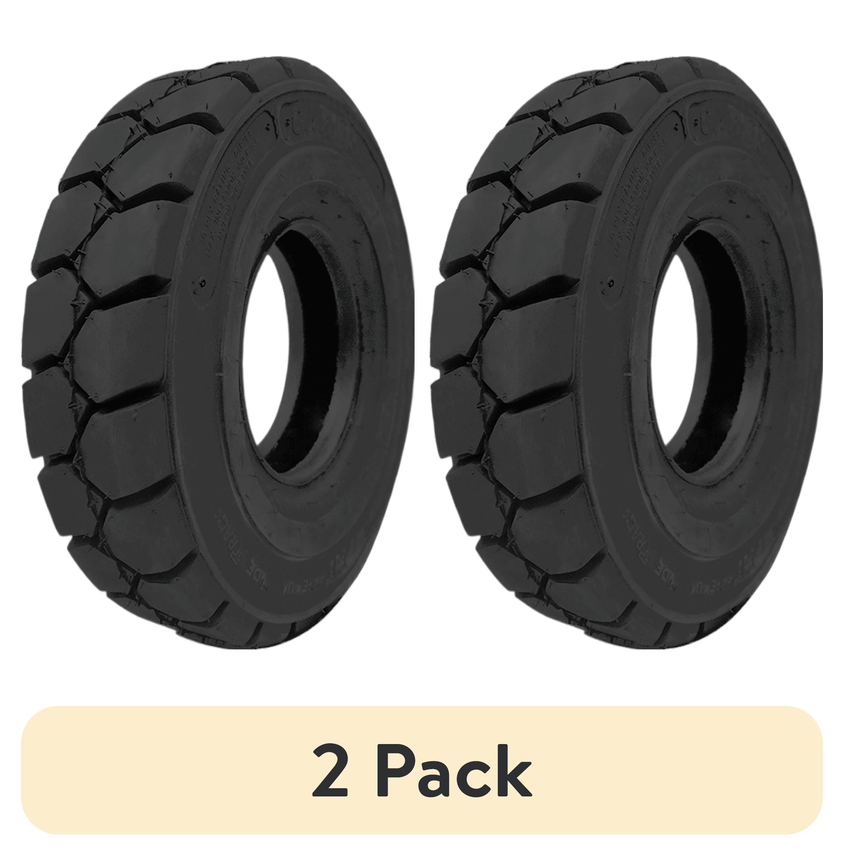 (2 pack) Carlstar Premium Wide Trac 5.70X5.00-8 110A2 D Industrial Tire