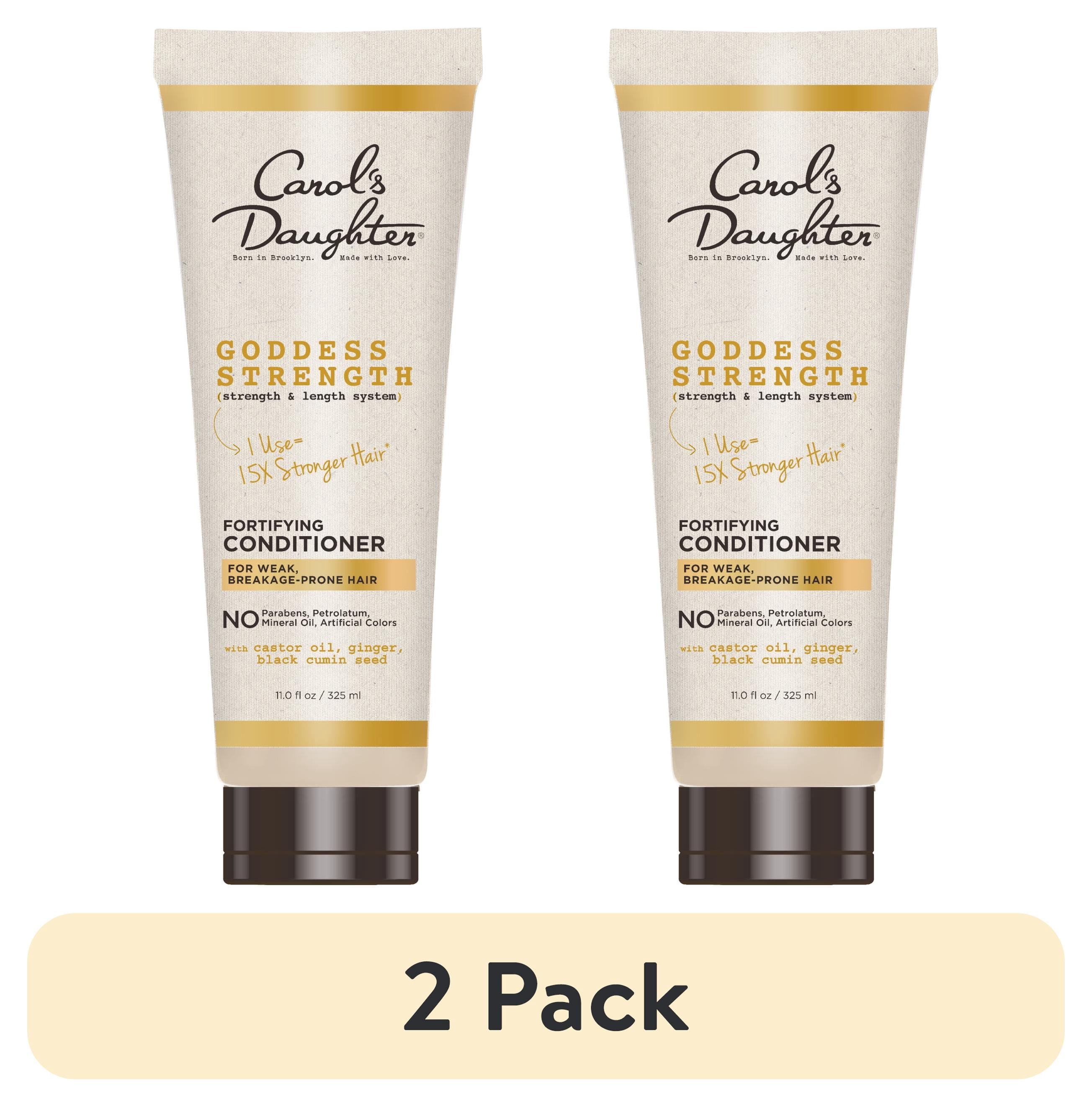 (2 pack) Carol's Daughter Goddess Strength, Repairing Split Ends Squeeze Conditioner, Castor Oil, 11 fl oz